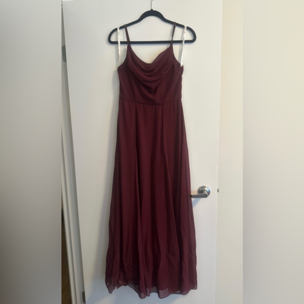 Wine Bridesmaid dress Size 6